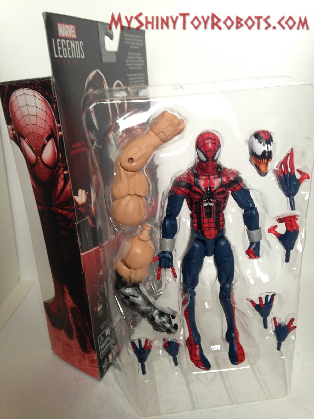 My Shiny Toy Robots: Toybox REVIEW: Marvel Legends Spider-Man (Ben 